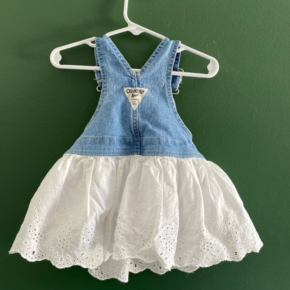 Denim eyelet dress - Picture 3 of 3